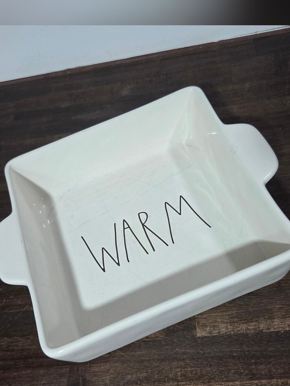 *USED* Rae Dunn WARM Ceramic Baking Dish